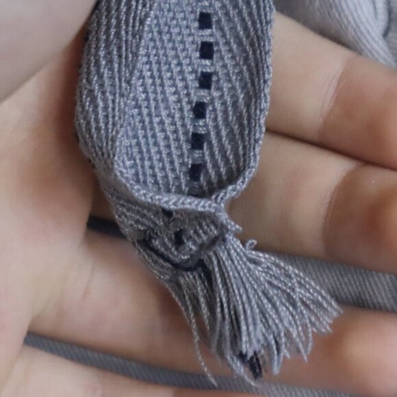 GREY SHORTS 30 Aeropostale *FLAWED* Summer Classic Preppy Denim Jean Jorts Light - Picture 5 of 11